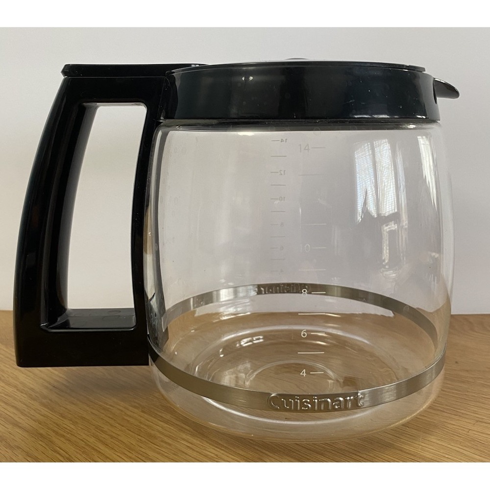 Cuisinart 14-Cup Coffee Pot‎ Replacement Glass Carafe Cuisinart 2262 Y BN